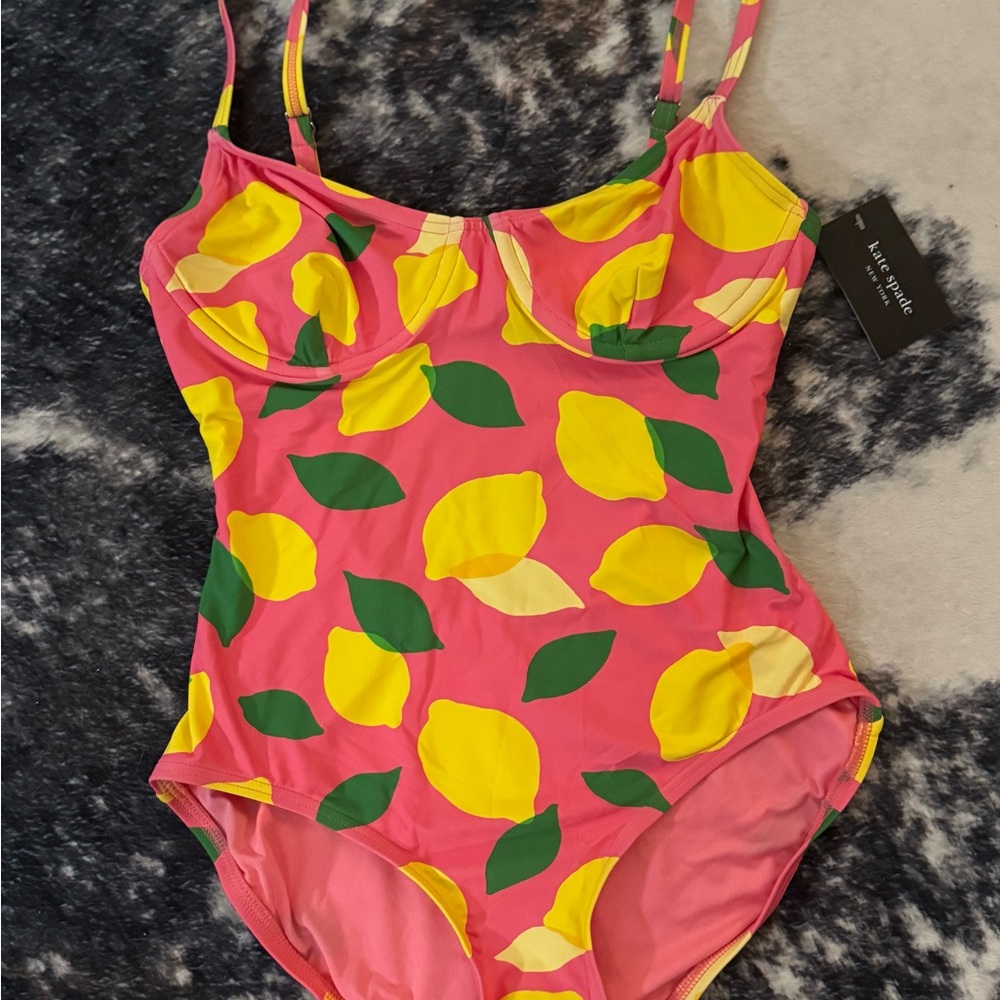 Kate Spade Pink Lemon swimsuit